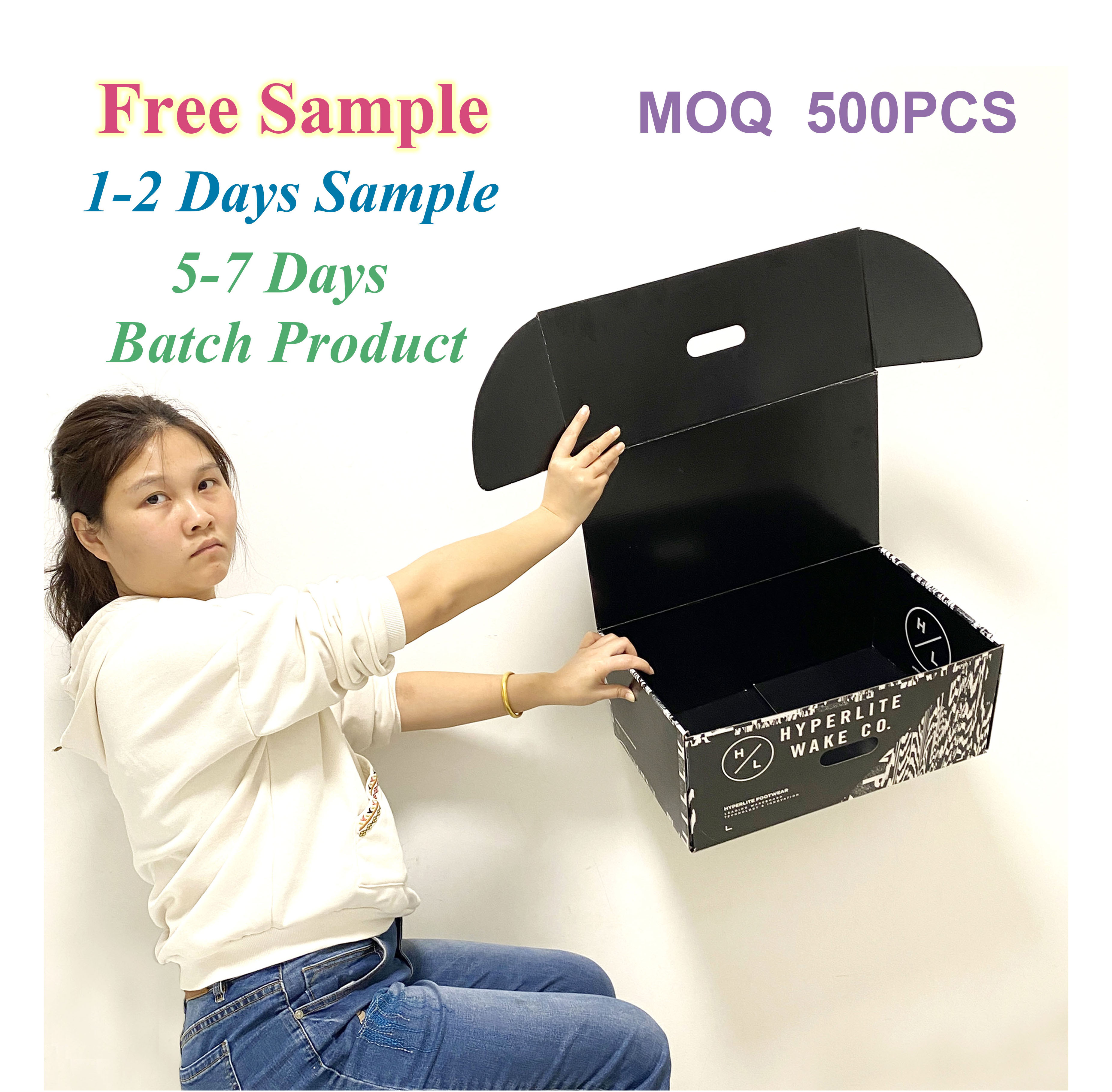 Custom Logo Printing Corrugated Paper Shipping Box Folding Cartons Packaging Corrugated Mailer Box