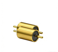 Accessoires de connecteur RF étanches plaqués or en alliage de verre fritté JM2843 Kova, 50 ohms, 0,04 GHz~40 GHz