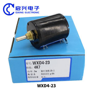 WXD4-23 3W 10 Umdrehungen Multi Turn Wire wound Potentiometer 1K 2K 2 4,7 K 4 K7 10K 22K 47K 100K Präzisions potentiometer - Product Image 6