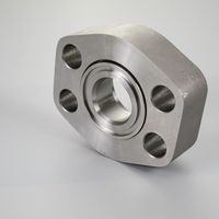 Bride de serrage hydraulique haute pression en acier inoxydable, bride de serrage fendue en acier au carbone pour tuyau en cuivre norme ISO