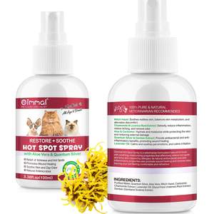 OIMMAI Spray Calmante para Mascotas de 100 ml, Alivia el Olor, la Picazón y las Heridas, con <span class=keywords><strong>Aloe</strong></span> <span class=keywords><strong>Vera</strong></span>, para <span class=keywords><strong>Gatos</strong></span> - Product Image 3
