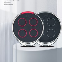 Télécommande de porte de garage portable YET2174, résistante aux chocs, à code d'apprentissage, LED, 433 MHz, 4 boutons, design coloré