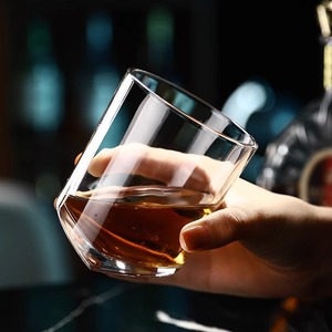Gobelet en verre <span class=keywords><strong>à</strong></span> whisky vente en gros <span class=keywords><strong>verres</strong></span> <span class=keywords><strong>à</strong></span> orge tasse <span class=keywords><strong>verres</strong></span> <span class=keywords><strong>à</strong></span> liqueur inclinés - Product Image 2