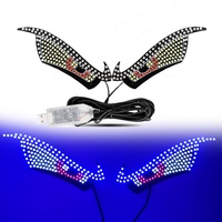 Nouveau lancement universel série Bus pare-brise diable oeil écran LED matrice panneau LED affichage diable EyeCarTruck tout-terrain SUV lumières