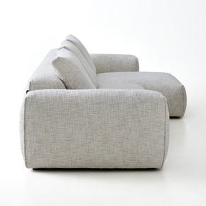 Sofá Modular Moderno en Esquina para Sala de Estar, Juego de Muebles de Salón, Sofá Seccional en Forma de L con Tela Tecnológica Nórdica - Product Image 5