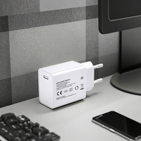Chargeur mural USB-C 25W PD 3.0 PPS Shenzhen Lvxiangyuan certifié CE RoHS UE avec protection OTP et respectueux de l'environnement
