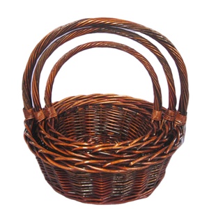 Hamaca tejida de mimbre, cesta de plantas de mimbre con regalos - Product Image 2