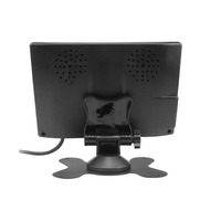 Moniteur de caméra de camion TFT 7 pouces avec pare-soleil, vision nocturne Starlight, enregistrement double canal, résolution 800x480, certifié CE/ROHS/FCC