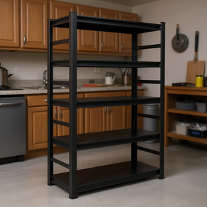 Estante de Almacenamiento Metálico de 5 Niveles DB Heavy Duty, Estanterías Ajustables para Cocina, Estilo Industrial, Tipo Vertical - Product Image 2