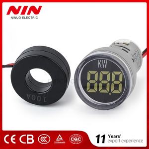 Compteur d'énergie numérique LED monophasé NIN 22mm AD101-22KW AC220V/380V avec affichage LED, compteur de puissance, compteur d'énergie, compteur de panneau 2% - Product Image 2