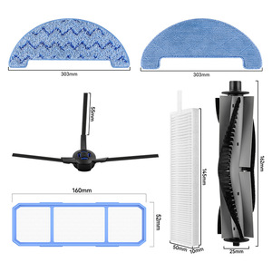 Chiffon de nettoyage en microfibre lavable et réutilisable pièces de rechange pour aspirateur <span class=keywords><strong>robot</strong></span> adapté pour <span class=keywords><strong>iLife</strong></span> A7/<span class=keywords><strong>A9S</strong></span>/X785/X750/X800 - Product Image 2