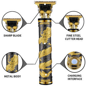 Professionnel hommes T9 tondeuse à cheveux électrique Rechargeable coupe-cheveux Machine 0mm rasage barbier outil de coiffure tondeuse à cheveux - Product Image 2