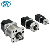 Moteur pas à pas hybride Nema 23 avec réducteur planétaire, pas de 1,8°, haute précision, DC 12V-48V