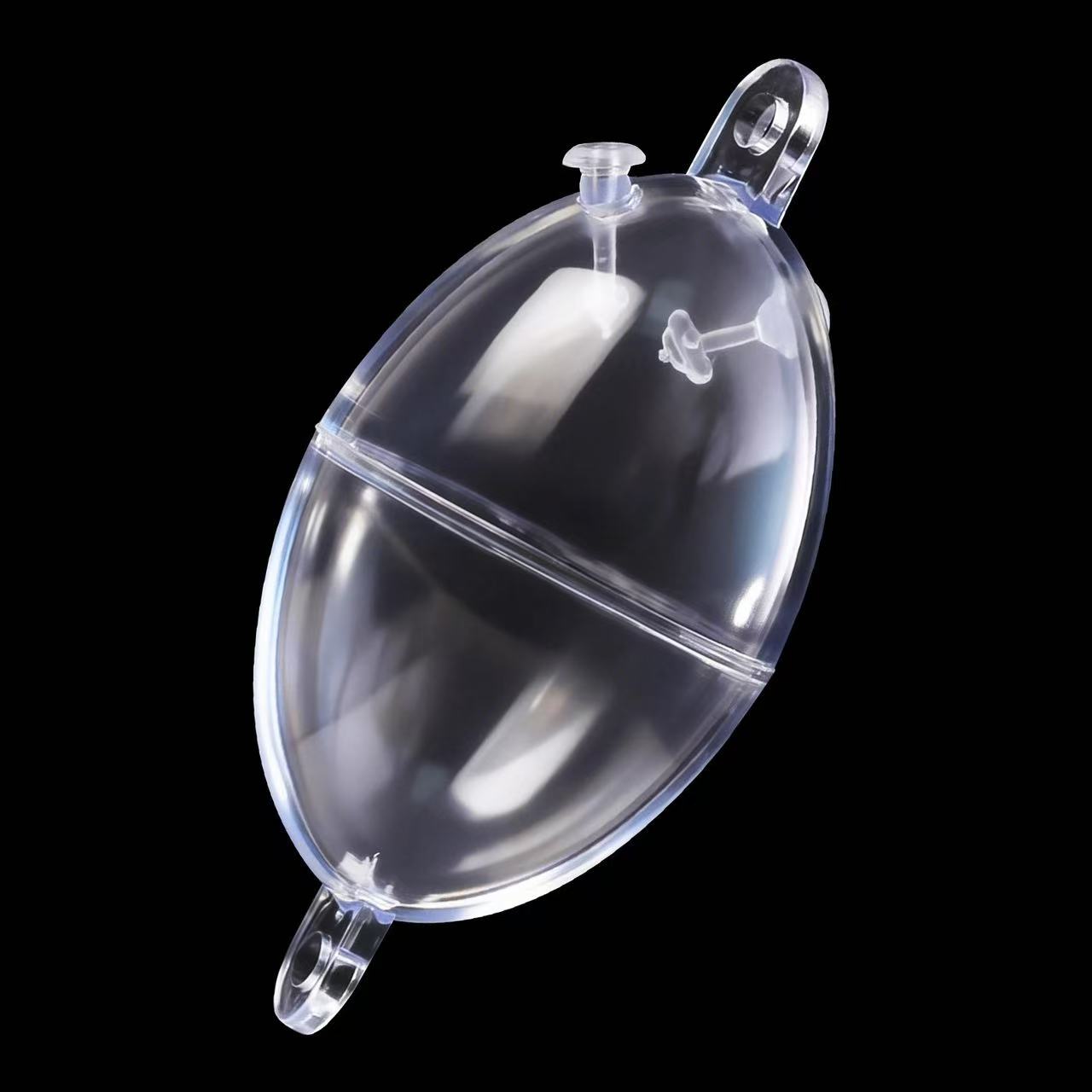 Sin aro, blanco transparente, 95 mm