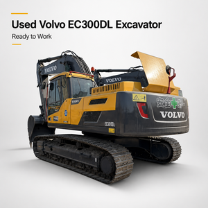 Used Volvo EC300DL 30 Ton Crawler Excavator with Motor Gearbox PLC for Sale - Product Image 1