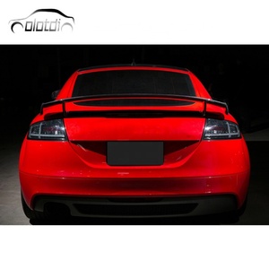 TTRS Style Carbon Fiber <b>Boot</b> Lip Rear Trunk Wing High Kick Spoiler Ducktail for Audi TT TTS MK2 2008-2014 - Product Image 3