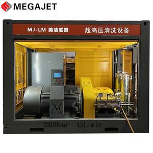 Pompe d'<span class=keywords><strong>hydrodémolition</strong></span> à ultra-haut débit 2800bar Système de nettoyage de pompe à piston ultra-haute pression 2800 bar - Product Image 4