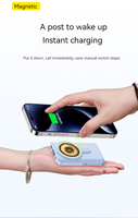 Centrale électrique magnétique personnalisée Banque d'alimentation sans fil 10000mAh Chargeur portable 22.5W PD Charge rapide 10000mah Mini batterie