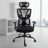 Chaise de bureau moderne et confortable, pivotante et réglable en hauteur, pour la maison et le bureau, vente en gros
