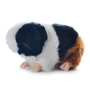 7428 realistico animale di peluche nero porcellino d'India giocattolo di pezza carino piccolo regalo per animali domestici per un amico morbido <span class=keywords><strong>cavia</strong></span> da abbracciare peluche - Product Image 2