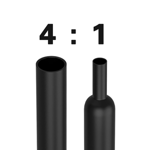 Boîte de 200 gaine thermorétractable noire - Product Image 5
