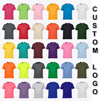 Fabricant de t-shirts en coton et polyester, à manches courtes, vintage, écologiques, bon marché, en gros, impression personnalisée du logo, DTG, DTF