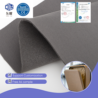 Tissu en maille tricotée composite hautement élastique avec doublure en éponge laminée, antichoc, pour bagages de voyage pour garçons