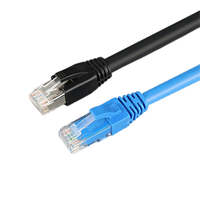 Cable de Conexión Ethernet CAT6 RJ45 de Cobre Desnudo de Alta Velocidad de 10 Gbps