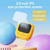 Cámara de impresión instantánea térmica para niños al por mayor OEM 16X 1080P 2,4 "Pantalla IPS CMOS 32G foto incorporada videojuego Digital