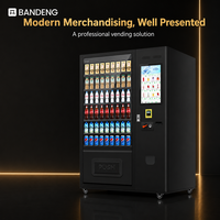 Máquina Expendedora BANDENG 6610Pro 22T con Elevador Desmontable para Venta de Bebidas y Snacks