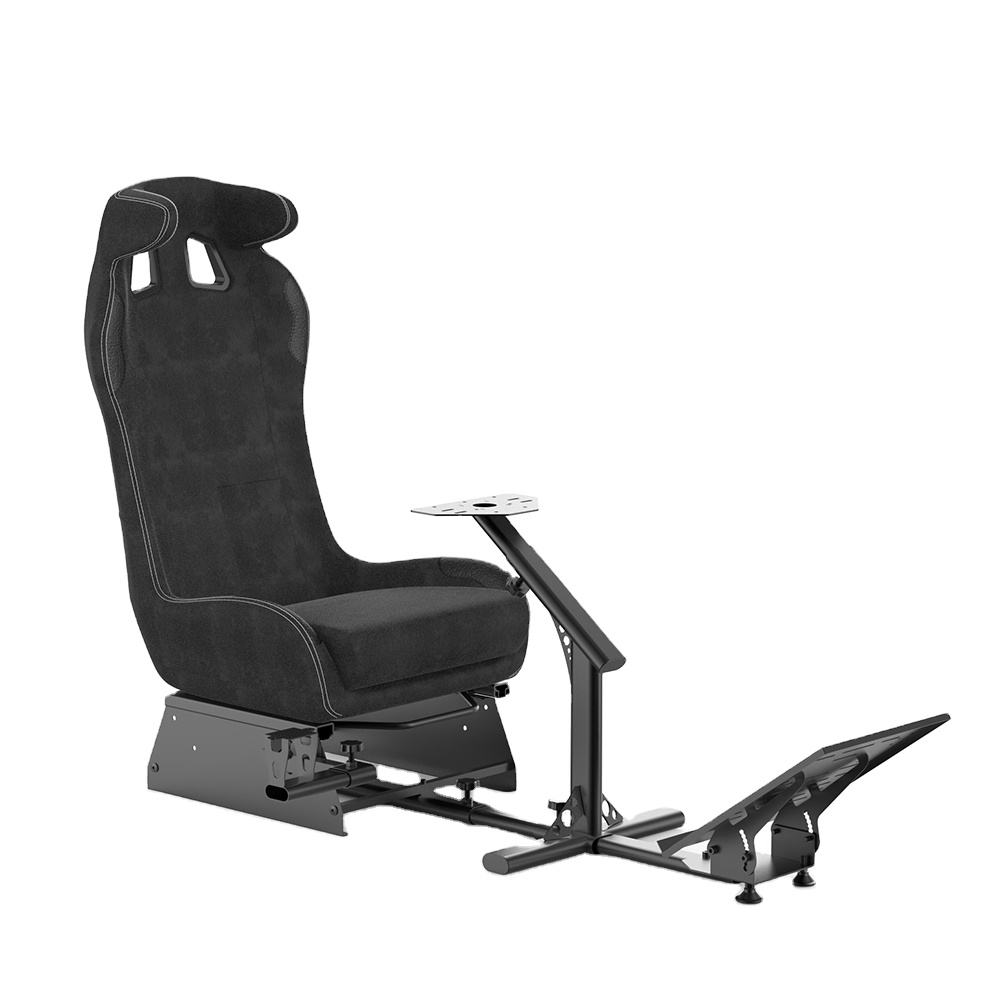 GY044 Wholesale Steering Wheel Pedal Stand Chair Pc Simulation Car