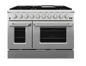 Cocina Gamas 8 quemador Gas Estufa de acero inoxidable Horno de cocción independiente - Product Image 6