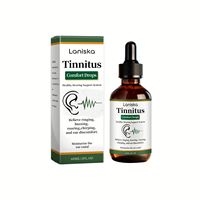 Laniska Soin des Oreilles Liquide Formule Douce Apaisante Acouphènes Démangeaisons Inconfort Améliore la Santé et le Confort des Oreilles Essence de Soin Externe