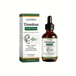 Laniska Liquido per la Cura dell'Orecchio, Formula Delicata, Lenitiva per Acufeni, Prurito e Disagio, Migliora il Comfort e la Salute dell'Orecchio, Essenza per Cura Esterna - Product Image 1