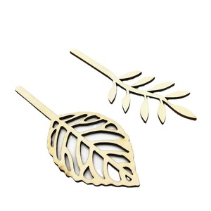 <b>Wooden</b> Leaf Bookmarks <b>Laser</b> <b>Cut</b> Hollow Design Eco-Friendly Decorative Bookmarks For Reading And Gift - Product Image 4