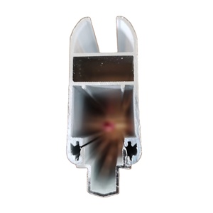 Perfiles de Aluminio Importados de China con Recubrimiento en Polvo Blanco y Negro RAL 7011 para Ventanas y Puertas Abatibles de <span class=keywords><strong>Madagascar</strong></span> - Product Image 2