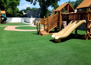 Linwoo màu xanh lá cây Thảm bán chạy nhất Chất lượng cao cỏ nhân tạo cảnh quan ngoài trời tổng hợp <span class=keywords><strong>Turf</strong></span> - Product Image 6