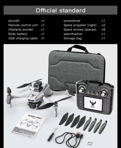 Dron Profesional Popular SG901 con Cámara HD Dual, Motor sin Escobillas, Evitación de Obstáculos y Controlador con Pantalla Inteligente Plegable - Product Image 6