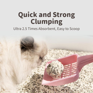 Catit Tofu Super Mix Litter Garantía de calidad Control de olores y fácil limpieza Arena aglomerante para gatos - Product Image 6