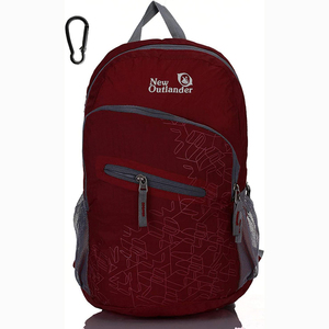 Sac à dos de sport et de shopping gratuit avec personnalisation, pliable et léger pour la randonnée et le camping en plein air - Product Image 1