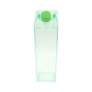 Botella de Agua Reutilizable de Plástico con Diseño Rectangular, Botellas de Agua en Stock - Product Image 2