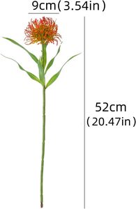 Flor Artificial de Crisantemo de Plástico al por Mayor de Fábrica para Decoración del Hogar y Fiestas, Flor de Crisantemo de Otoño para Bodas - Product Image 6