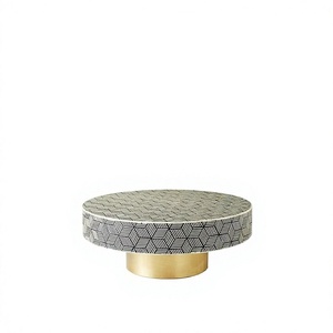 Table à manger et à café moderne luxueuse en os incrusté par BS International Factory - Meubles pour la maison - Product Image 2