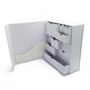 Baby Shower Maternidad Regalo Organizador de cartón Caja de regalo Caja de recuerdo de bebé Calendario de Adviento - Product Image 3