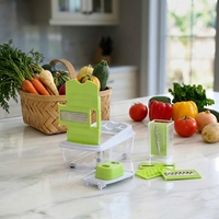 Keukenvoedselsnijder Multifunctionele mandoline Plastic groentesnijder Chopper Milieuvriendelijk
