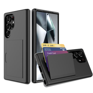 Wallet <strong>Case</strong> With Card Holder Shockproof PC+TPU 2 In 1 Flip Card Slots Phone <strong>Case</strong> For Samsung <strong>Galaxy</strong> S26 Ultra S25 Plus S24 S23 - Product Image 1