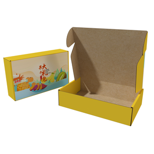 Tùy Chỉnh Thân Thiện Với Môi Trái Cây Khô Bao Bì Hộp Giá Thấp Vật Liệu Tái Chế Lớp Phủ UV Tấm Ban Matt Cán Dập Nổi - Product Image 2