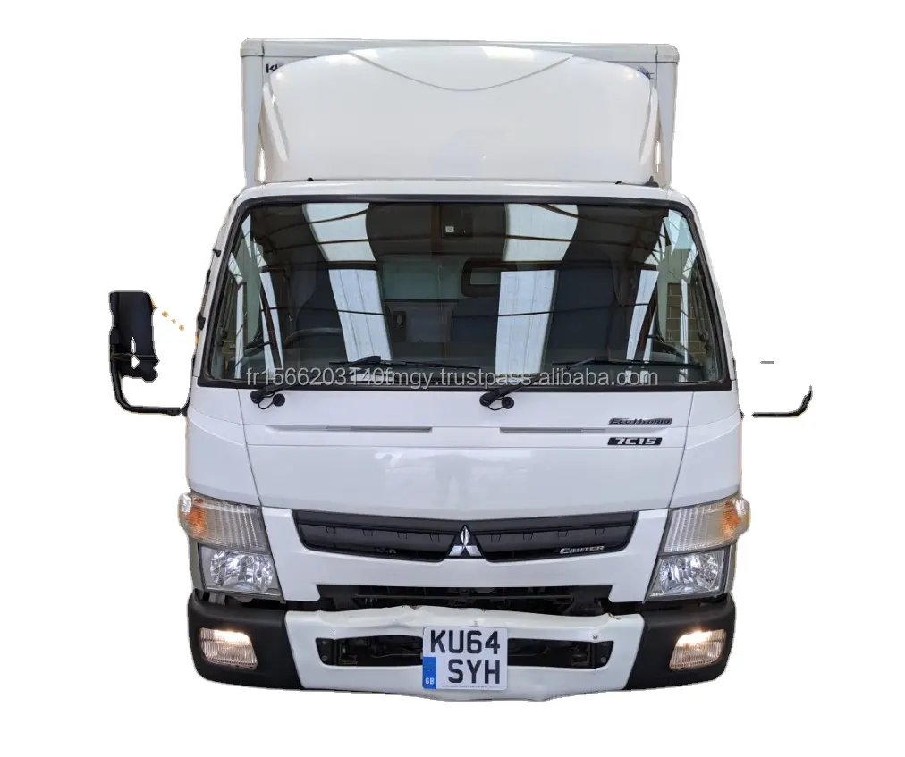 MITSUBISHI FUSO CANTER 7C15 EURO 5 ECO HYBRID 7.5 TONNE BOX 2014 KU64SYH TRUCKステアリング左右ハンドル車