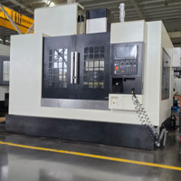 Centre d'usinage vertical CNC VMC1370 RHY, commande Fanuc, robuste, 3/4 axes, broches BT40/BT50