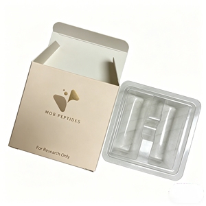 Caja de Embalaje para Productos de Cuidado de <span class=keywords><strong>la</strong></span> <span class=keywords><strong>Piel</strong></span> <span class=keywords><strong>con</strong></span> Péptidos, Bandeja de Blíster Personalizada, Inserto <span class=keywords><strong>con</strong></span> Etiqueta, Caja de Papel <span class=keywords><strong>con</strong></span> Diseño Personalizado - Product Image 1